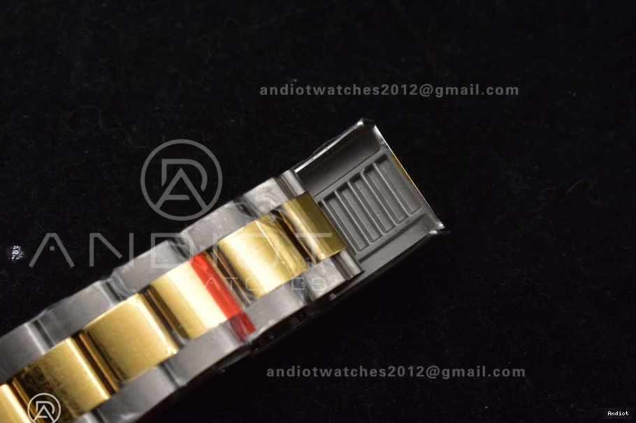 SS Sea-Dweller SS 126603 Best GMF Two on Tone Dial V3 Black YG Edition A2824 Bracelet YG 0211